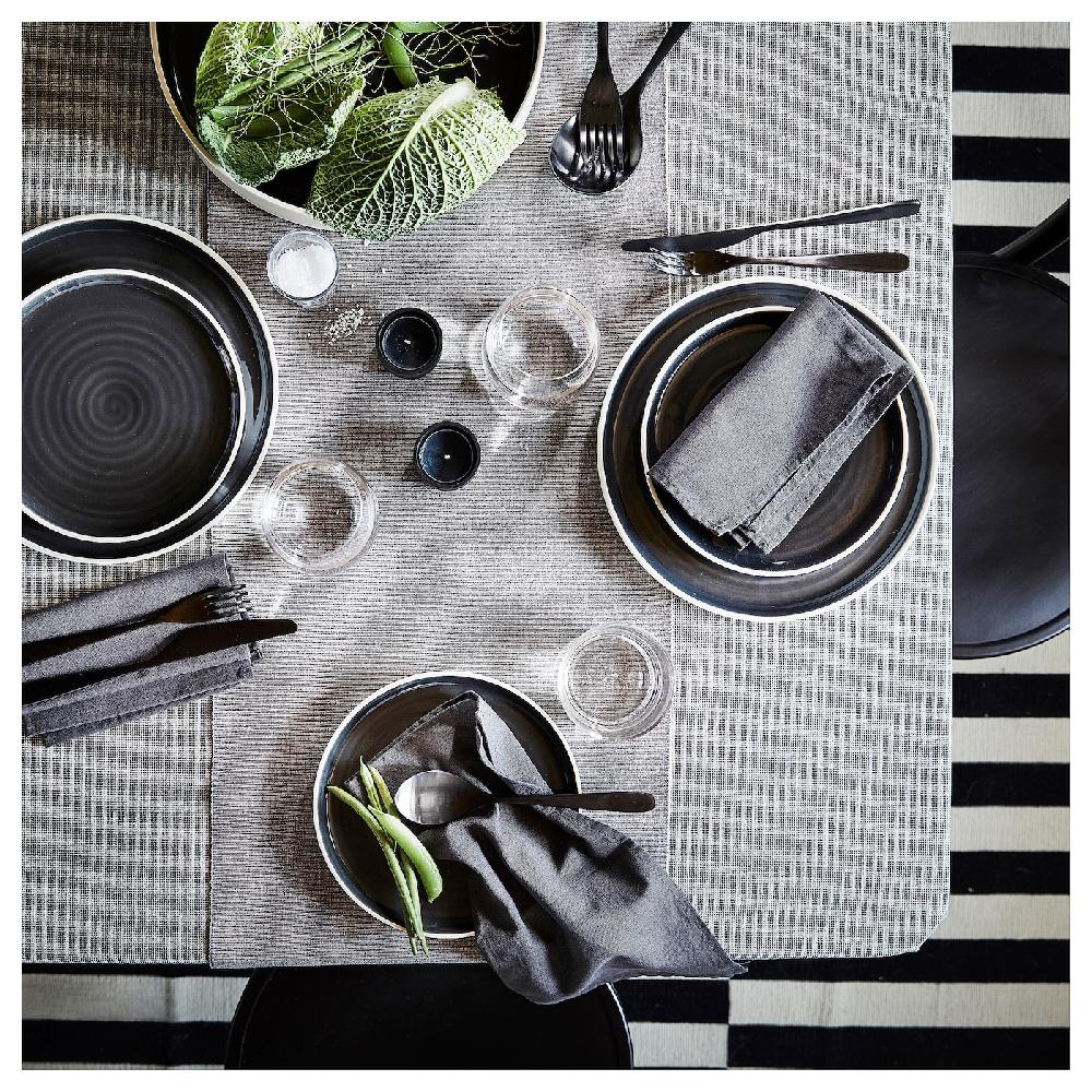 IKEA TILLAGD Besteck 24-tlg. schwarz Letzte 2 Tage