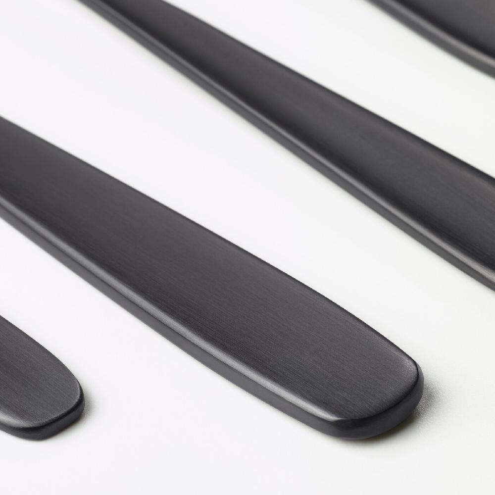 IKEA TILLAGD Besteck 24-tlg. schwarz Letzte 2 Tage