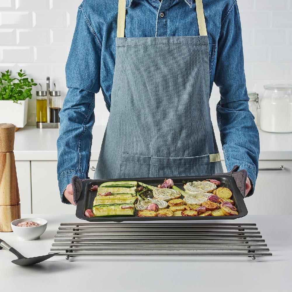 IKEA MÅNTAGG Ofenform Antihaftbeschichtung dunkelgrau 40x28 cm Riesige Rabatte
