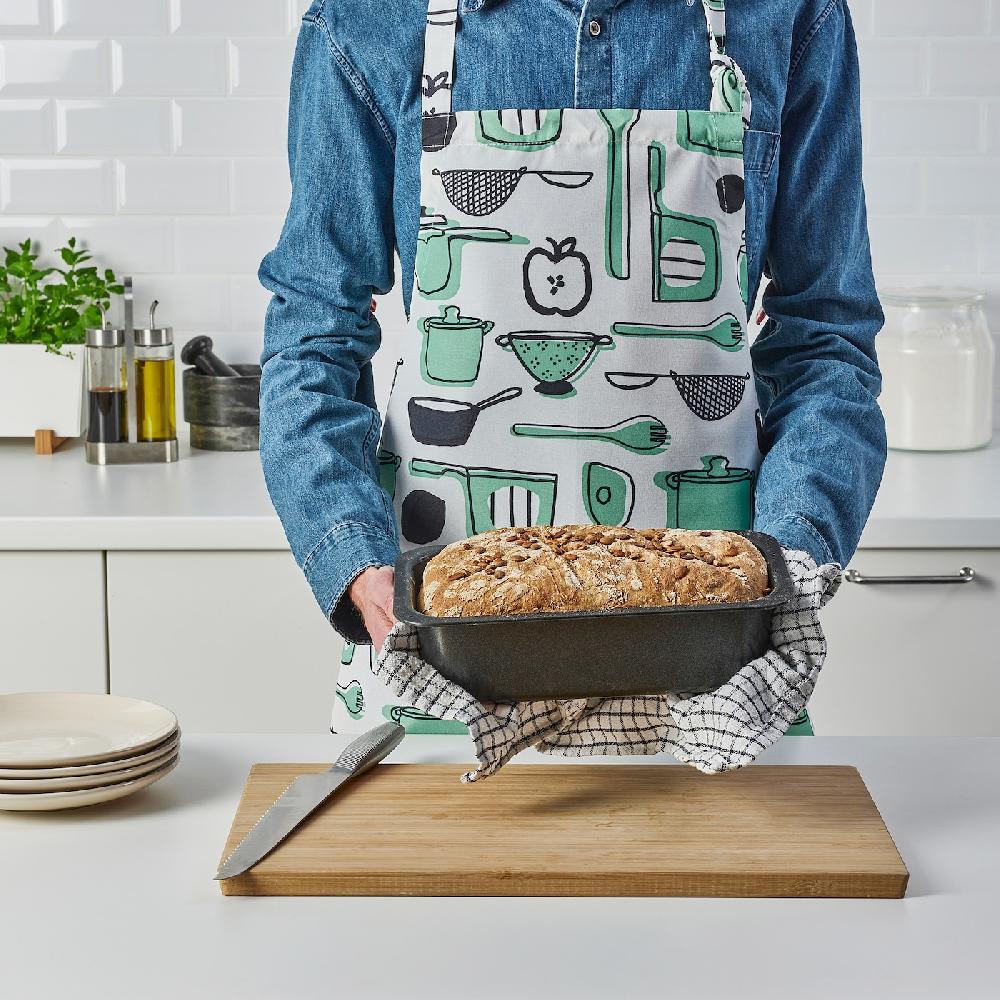 IKEA MÅNTAGG Kastenform Antihaftbeschichtung dunkelgrau 1.9 l Clearance-Verkauf