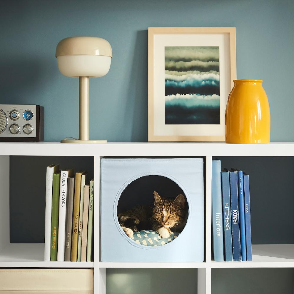 IKEA UTSÅDD Katzenkoje graublau 33x38x33 cm Outlet