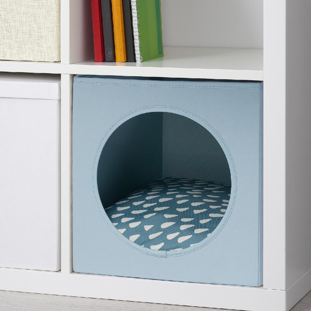 IKEA UTSÅDD Kissen für Haustier blau 33x38 cm im Angebot