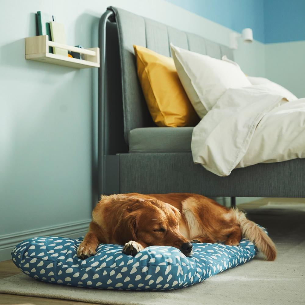 IKEA UTSÅDD Kissen für Haustier blau 64x102 cm Rabatt