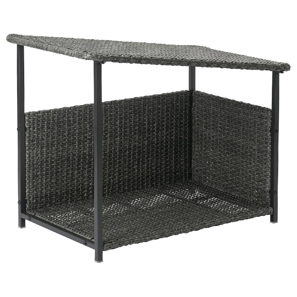 IKEA BOLMSÖ Hundebett für draußen dunkelgrau Versandkostenfrei