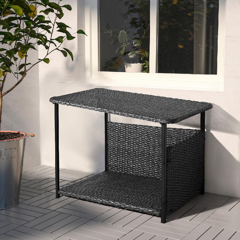 IKEA BOLMSÖ Hundebett für draußen dunkelgrau Versandkostenfrei
