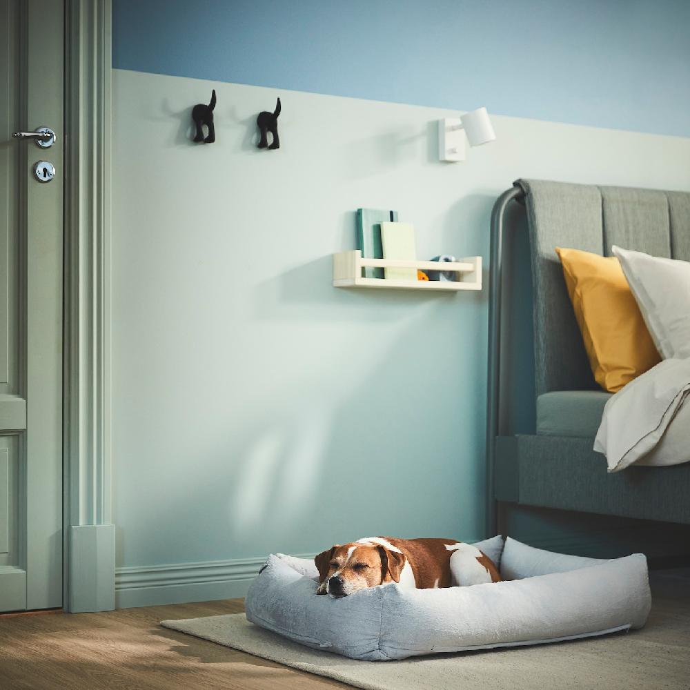 IKEA UTSÅDD Hundebett hellgrau M Großer Ausverkauf