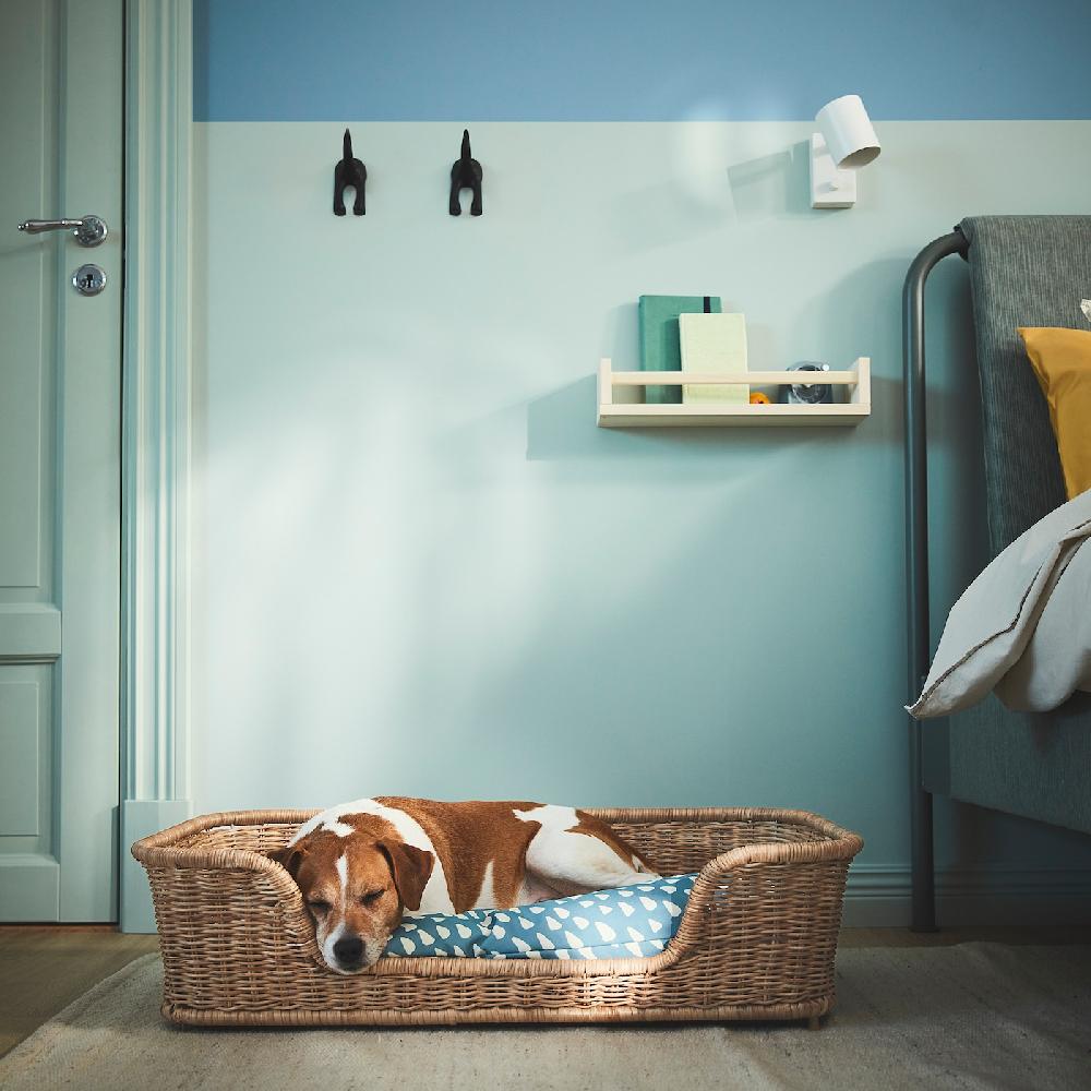 IKEA UTSÅDD Hundebett Rattan 80x50x20 cm Flash Sale