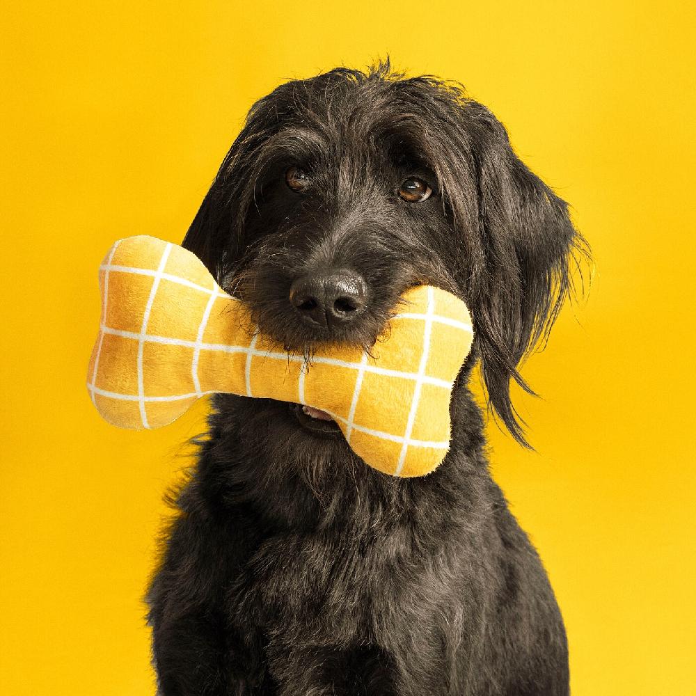 IKEA UTSÅDD Stoffspielzeug für Hunde gelb Preisnachlass