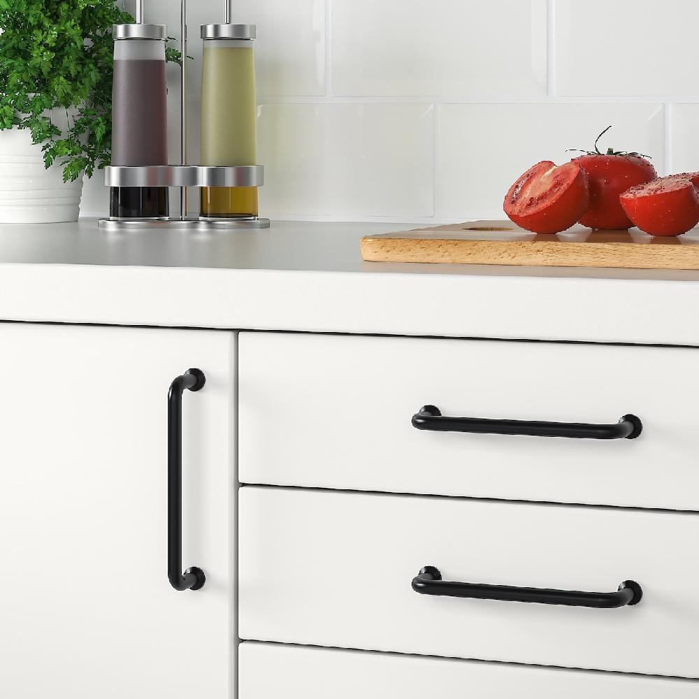 IKEA BAGGANÄS Griff schwarz 143 mm Weihnachtsangebot