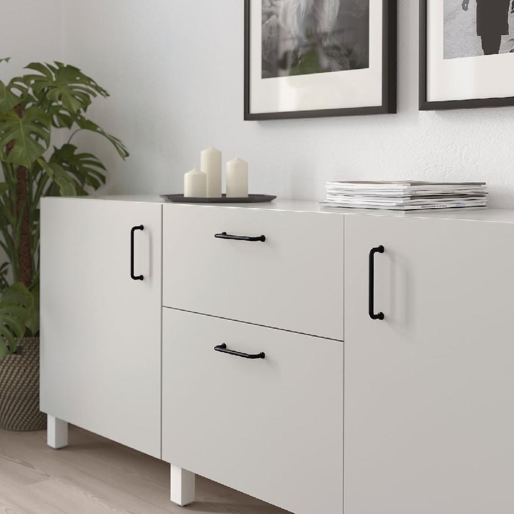 IKEA BAGGANÄS Griff schwarz 143 mm Weihnachtsangebot