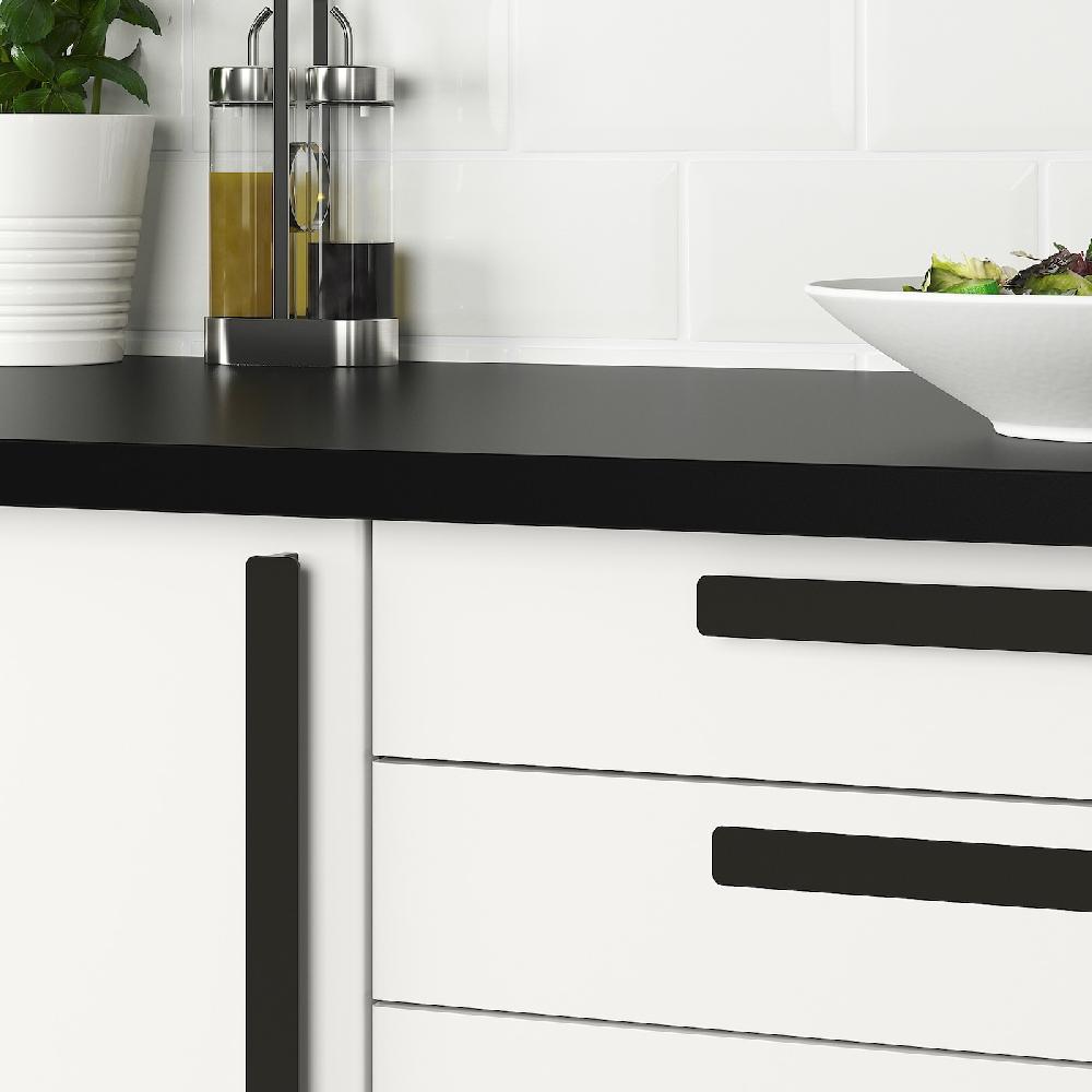 IKEA HACKÅS Griff anthrazit 300 mm Muttertagsangebot