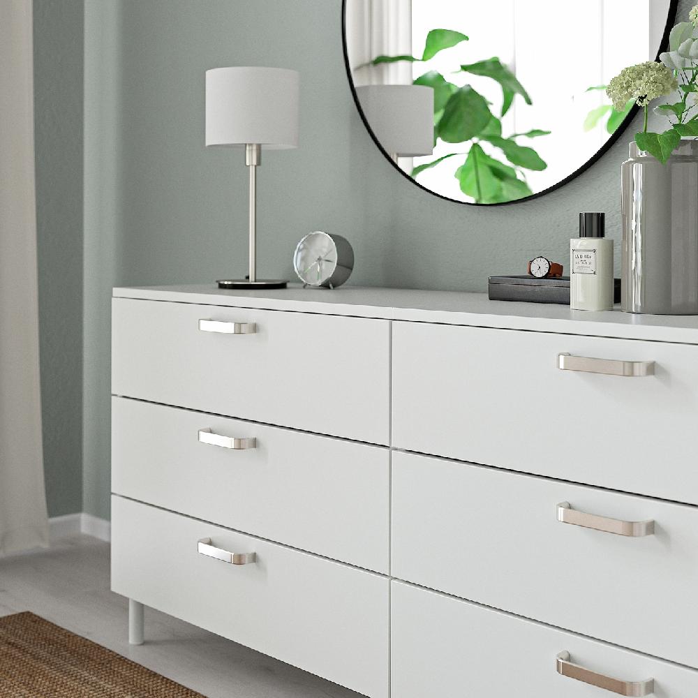 IKEA KALERUM Griff stahlfarben 138 mm Lagerräumung