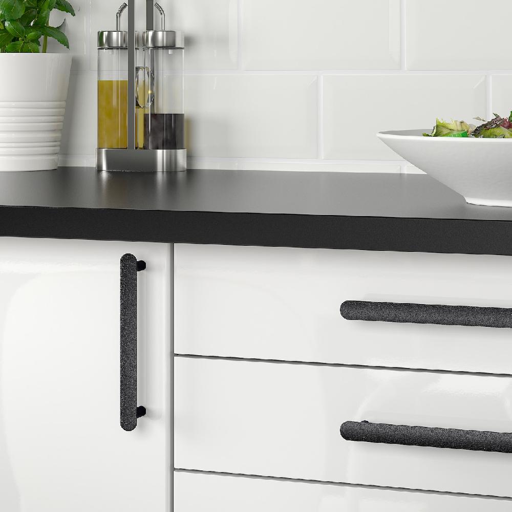 IKEA NYDALA Griff schwarz 154 mm Heißer Verkauf