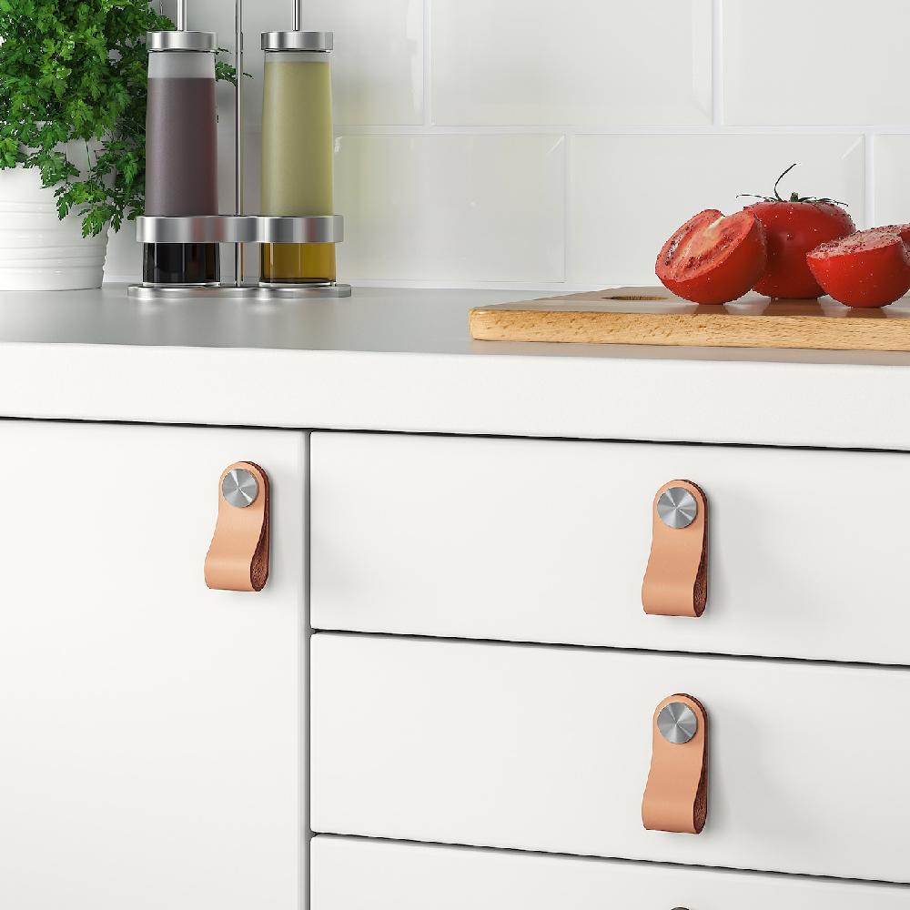 IKEA ÖSTERNÄS Ledergriff gegerbtes Leder 65 mm Top Angebot