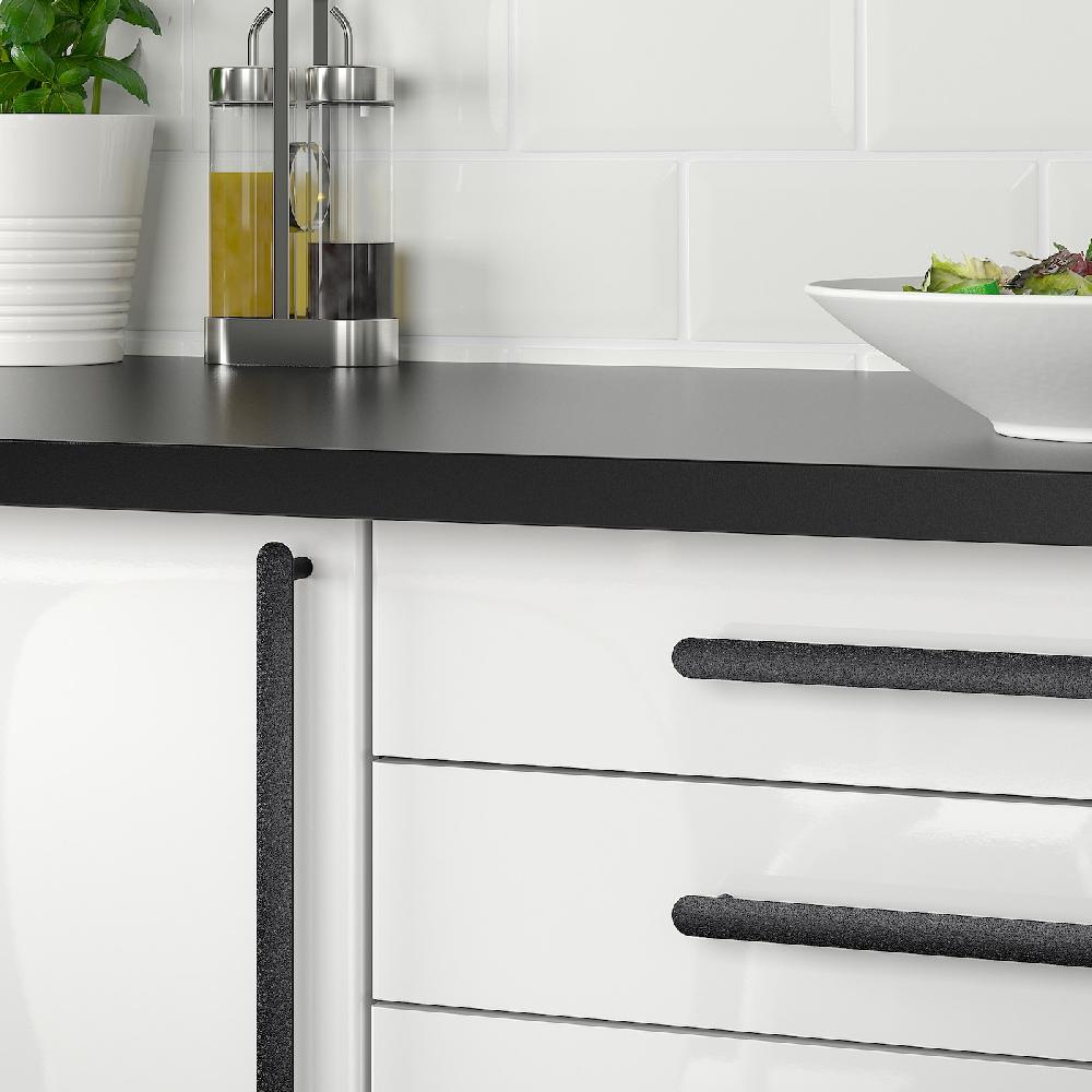 IKEA NYDALA Griff schwarz 346 mm Räumungsverkauf