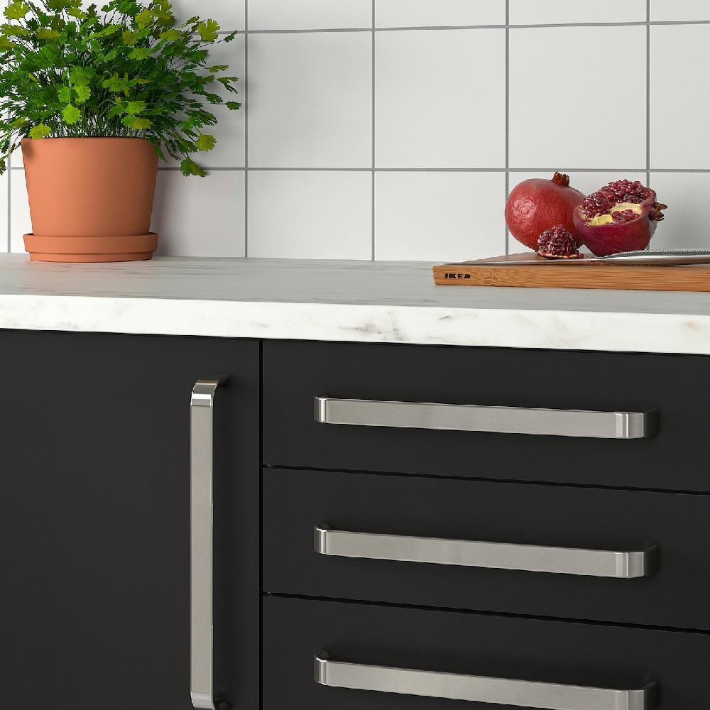 IKEA KALERUM Griff stahlfarben 266 mm Kauf eins, bekomm eins gratis