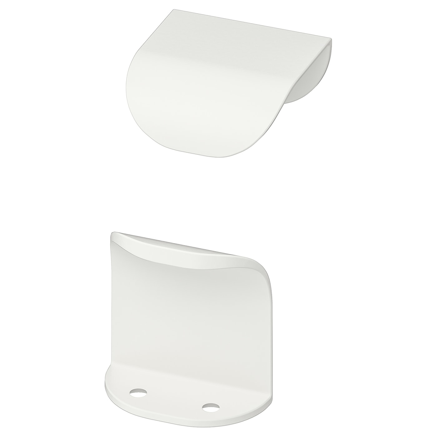 IKEA BILLSBRO Griff weiß 40 mm