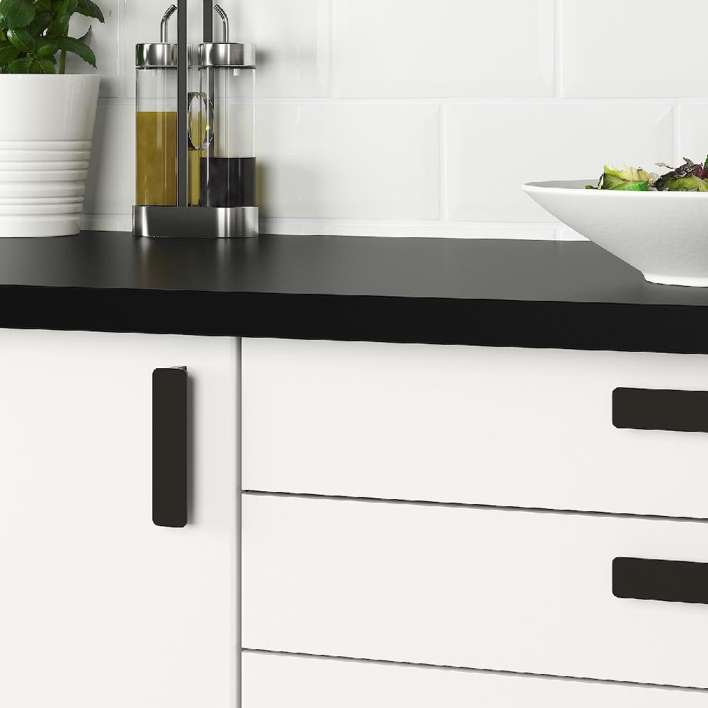 IKEA HACKÅS Griff anthrazit 100 mm Riesige Ersparnisse