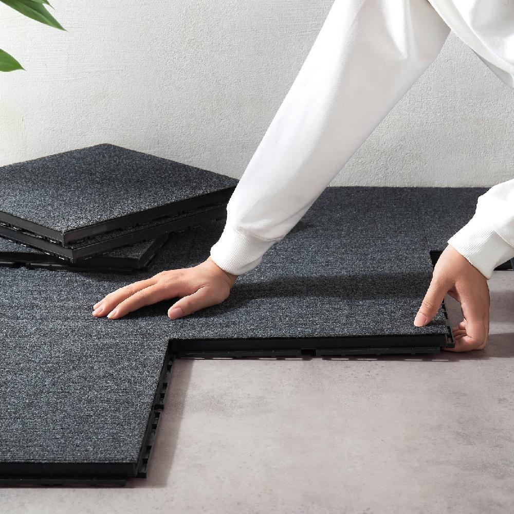IKEA RUNNEN Bodenrost/außen textil dunkelgrau 0.81 m² Letzte 2 Tage