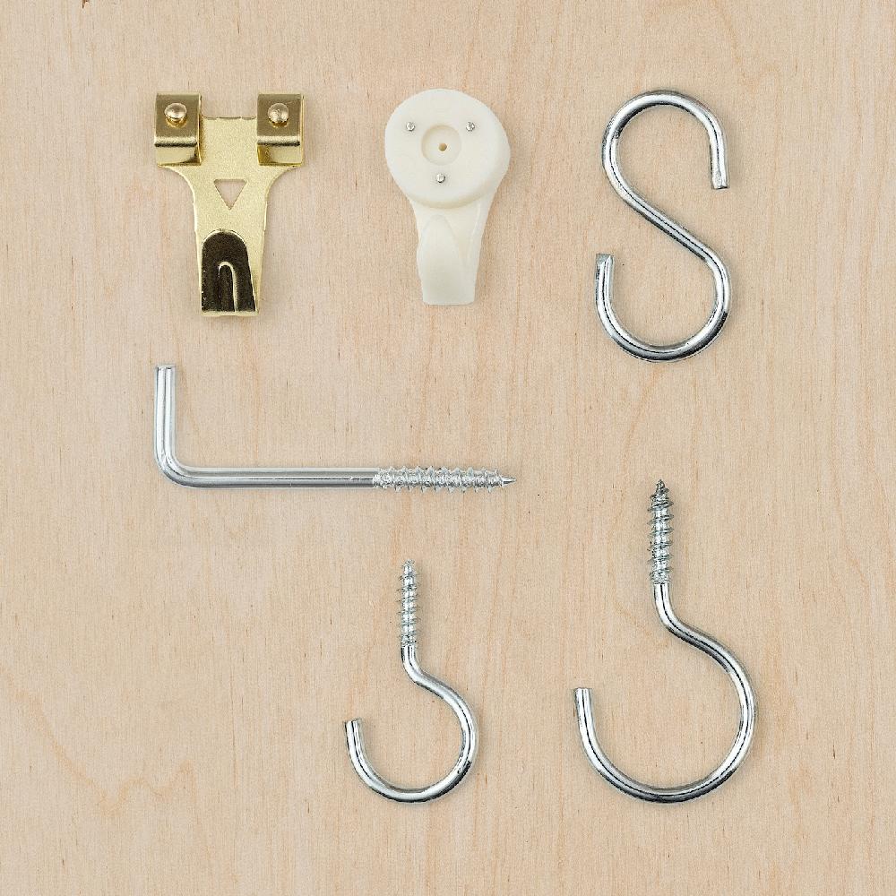 IKEA TRIXIG Haken- und Aufhänger-Set 85-tlg Riesige Rabatte