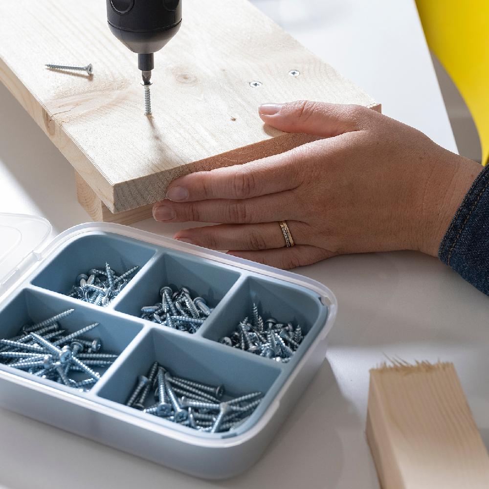 IKEA TRIXIG Holzschrauben-Set 200 Teile Kostenloser Versand international