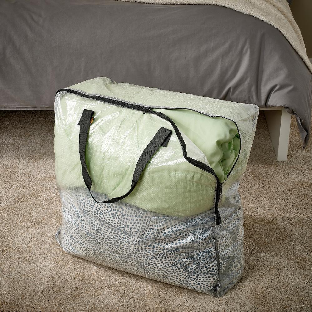 IKEA DIMPA Beutel transparent 65x22x65 cm Saisonschlussverkauf