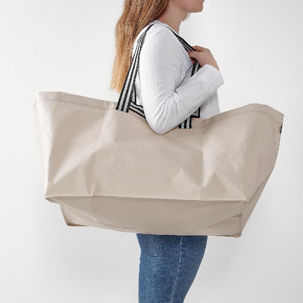 IKEA GÖRSNYGG Tasche groß hellbeige 57x37x39 cm/71 l Black Friday