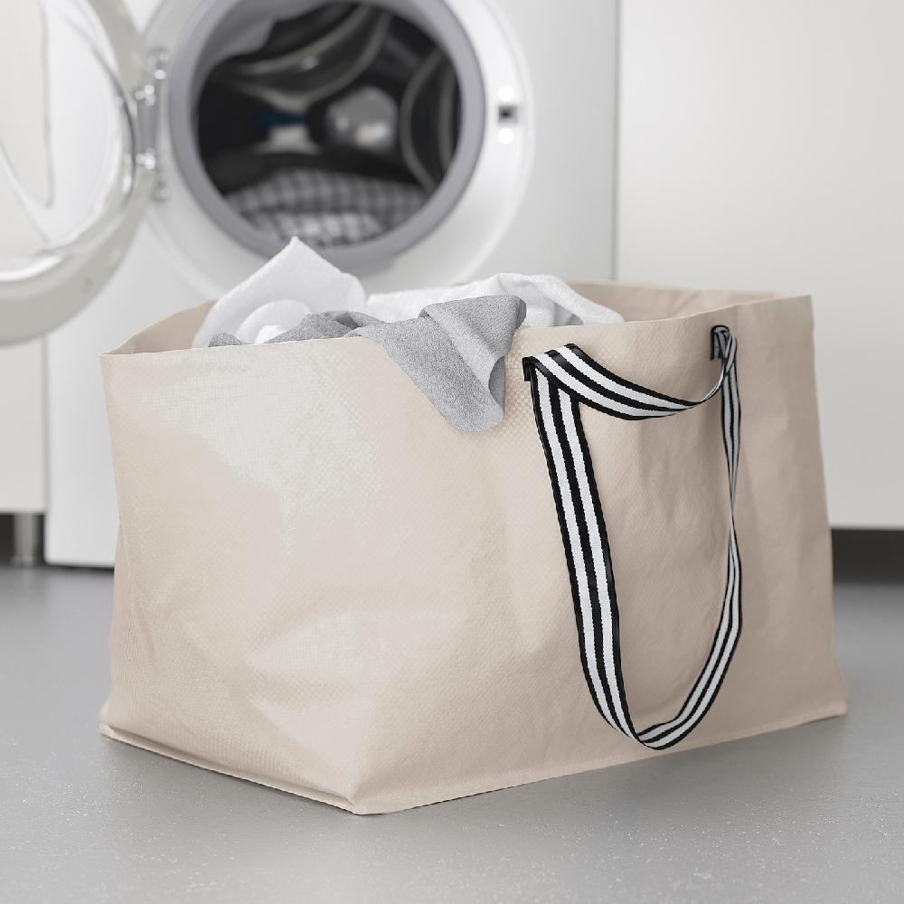 IKEA GÖRSNYGG Tasche groß hellbeige 57x37x39 cm/71 l Black Friday