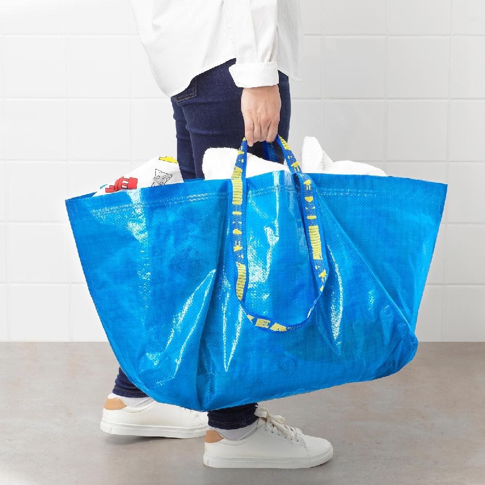 IKEA FRAKTA Tasche groß blau 55x37x35 cm/71 l Osterangebot