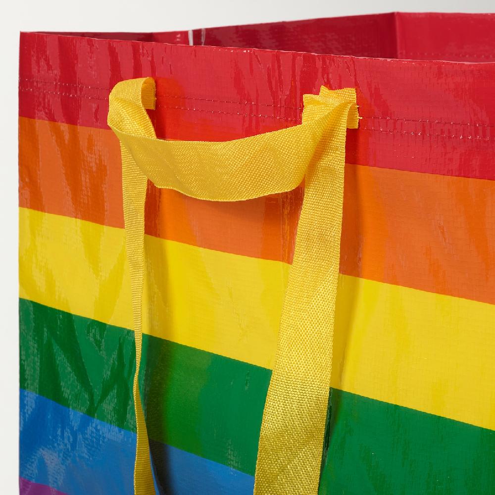IKEA STORSTOMMA Tasche groß bunt 71 l Valentinstagsangebot