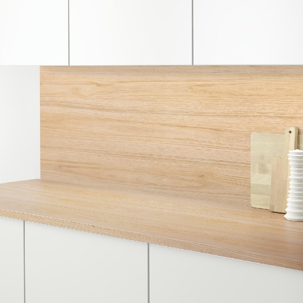 IKEA SIBBARP Wandpaneel maßgefertigt Eschenachbildung Laminat 1 m²x1.3 cm Neuheiten