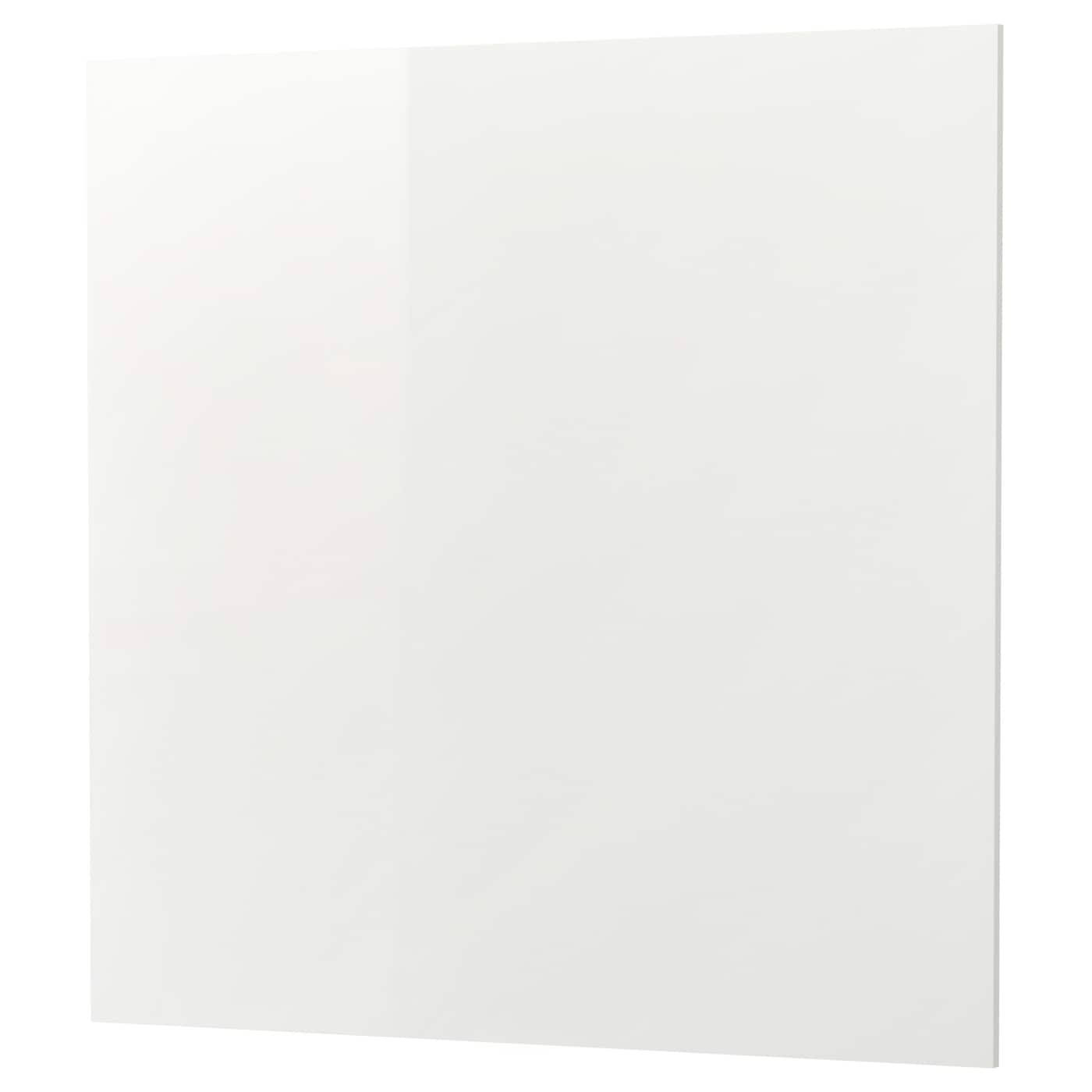 IKEA SIBBARP Wandpaneel maßgefertigt Hochglanz weiß/Laminat 1 m²x1.3 cm