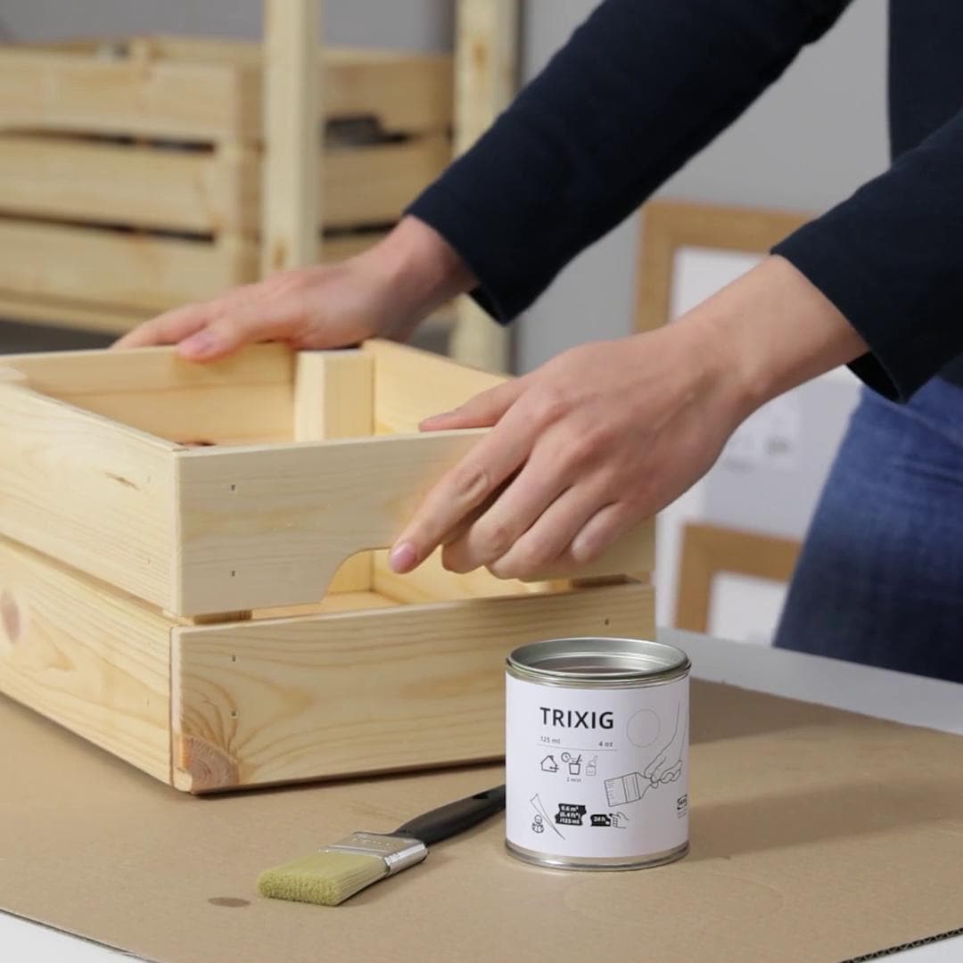 IKEA TRIXIG Farbe weiß 125 ml Zeitbegrenzte Promotion