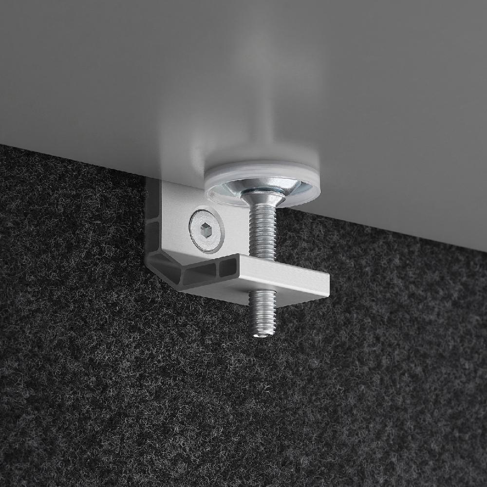 IKEA EILIF Abschirmung für Schreibtisch dunkelgrau 120x48 cm 50% Rabatt mit kostenlosem Versand