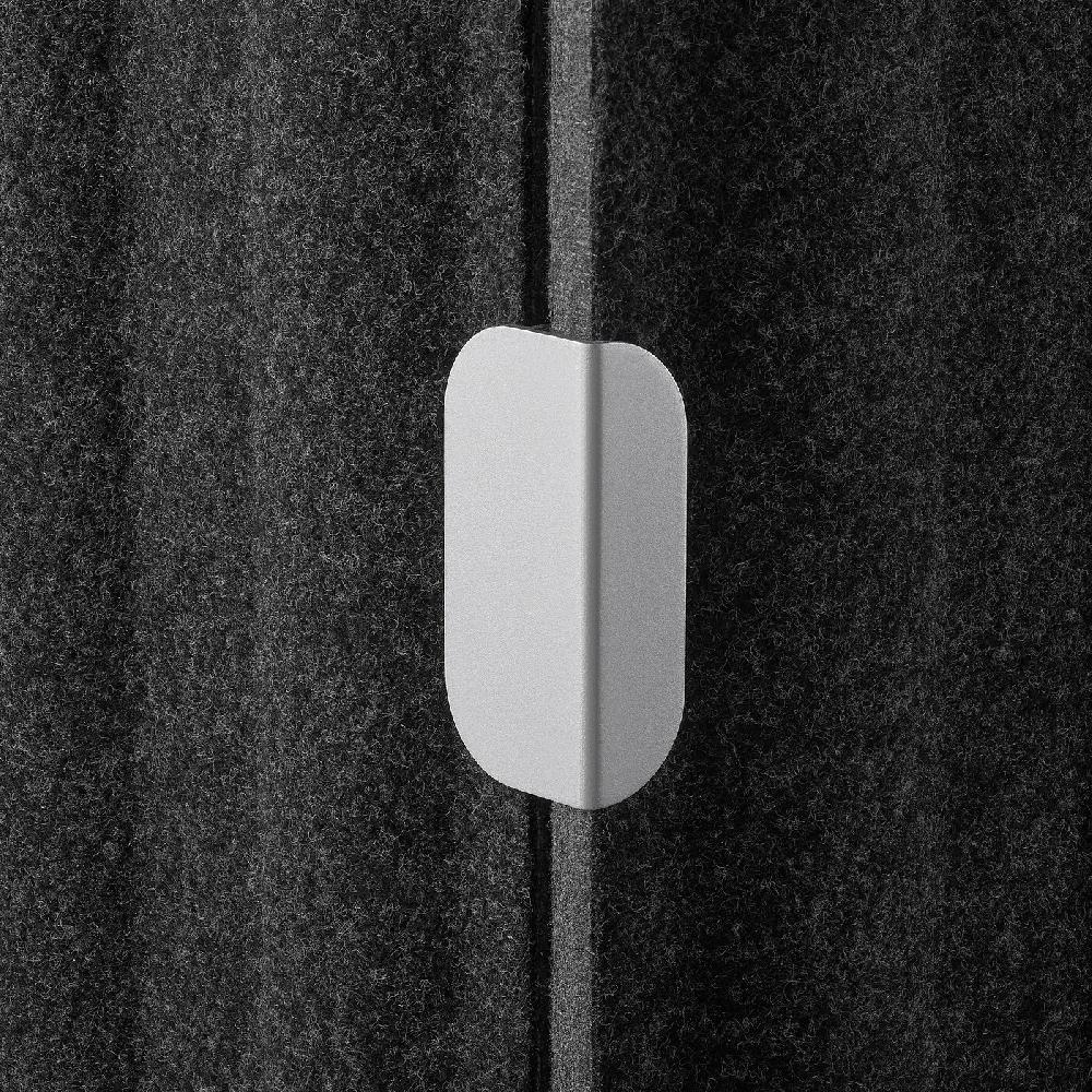 IKEA EILIF Abschirmung für Schreibtisch dunkelgrau 120x48 cm 50% Rabatt mit kostenlosem Versand