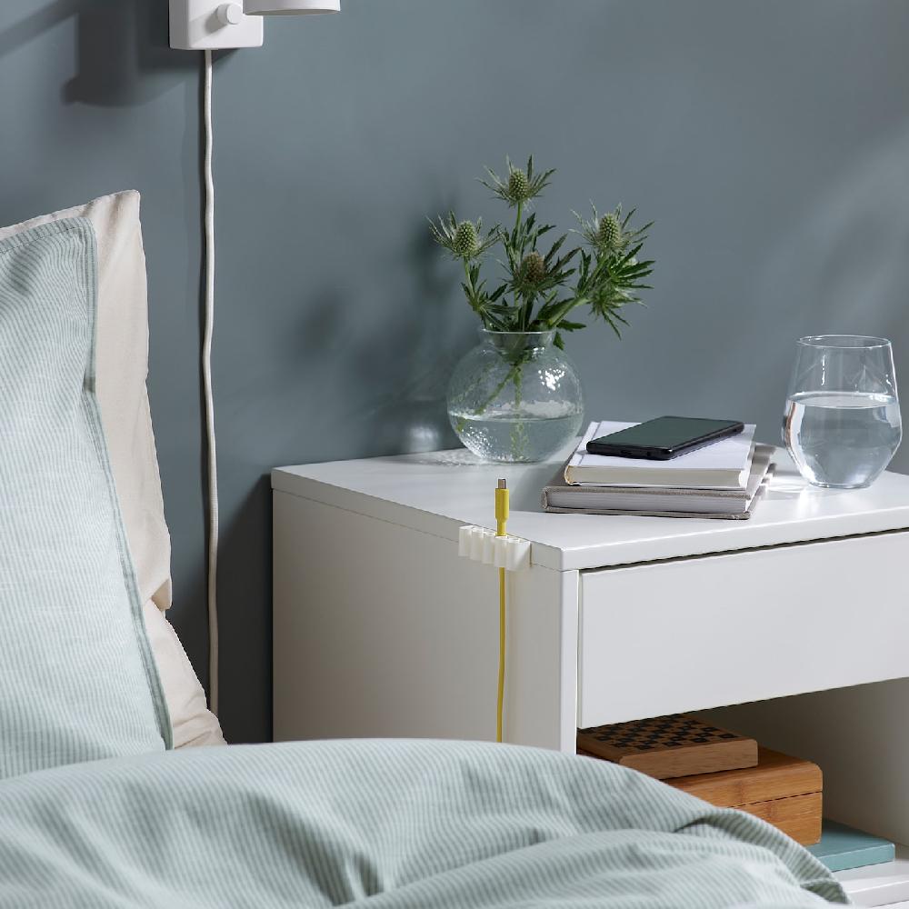 IKEA KALKSTUFF Kabelhalter 3er-Set weiß Black Friday Preise