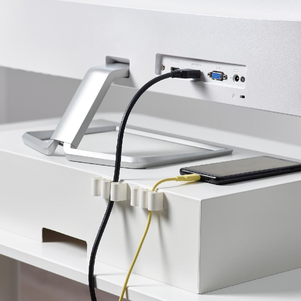 IKEA KALKSTUFF Kabelhalter 3er-Set weiß Black Friday Preise