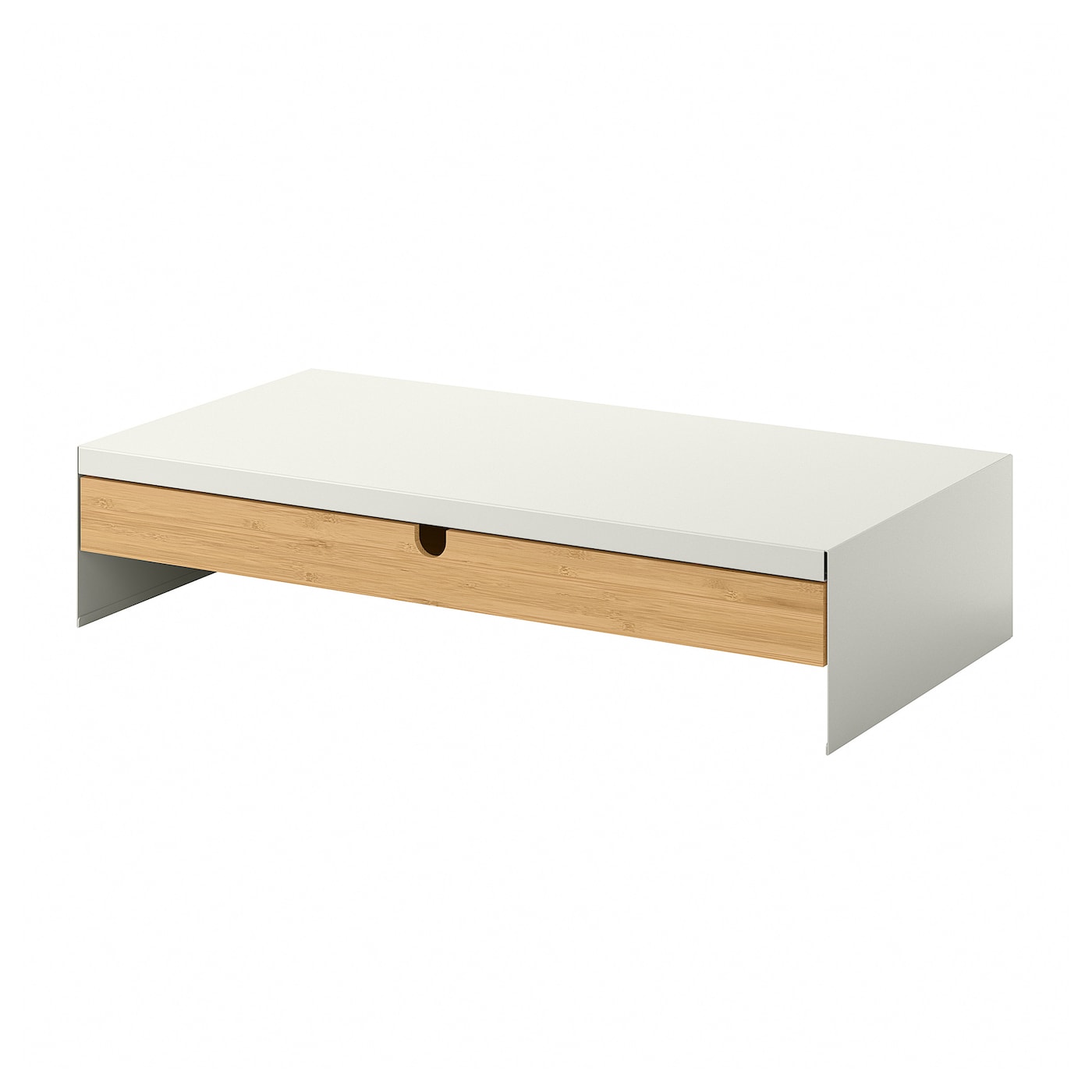 IKEA ELLOVEN Monitorerhöhung mit Schublade weiß