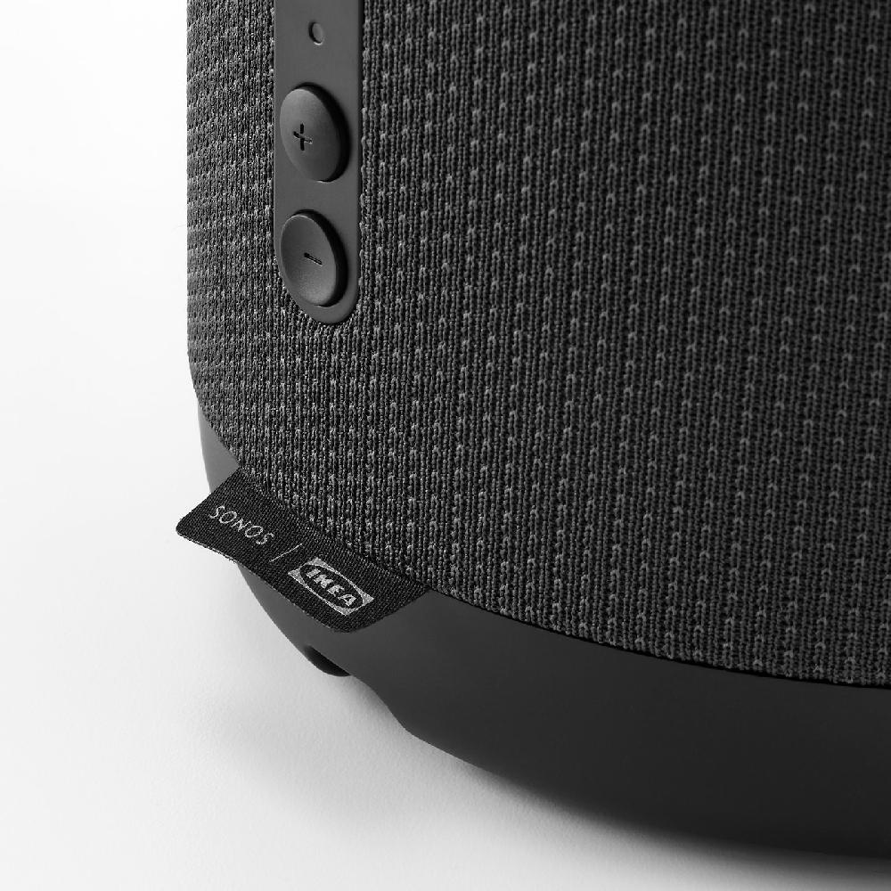 IKEA SYMFONISK Tischleuchte WiFi-Speaker Glschirm schwarz Fabrikverkauf