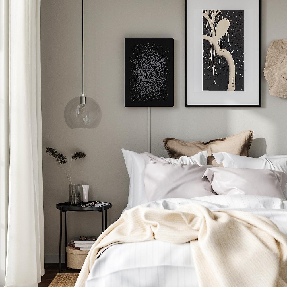 IKEA SYMFONISK Rahmen mit WiFi-Speaker schwarz/smart Kostenloser Versand