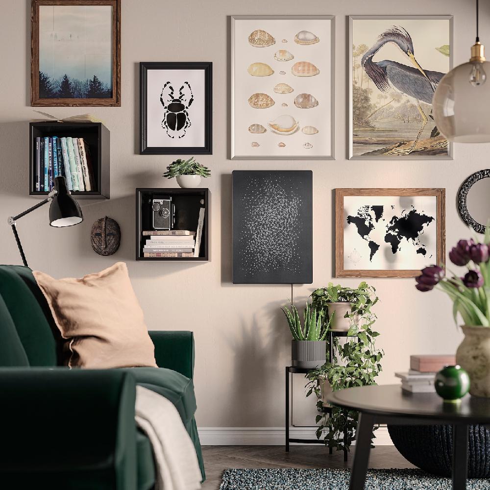 IKEA SYMFONISK Rahmen mit WiFi-Speaker schwarz/smart Kostenloser Versand
