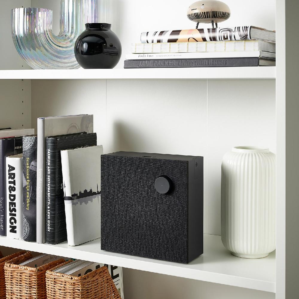 IKEA VAPPEBY Bluetooth-Lautsprecher Gen. 3/schwarz 20x20 cm Fabrik Onlineshop