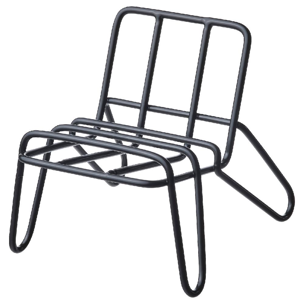 IKEA KRUBBET Mobiltelefonhalter schwarz