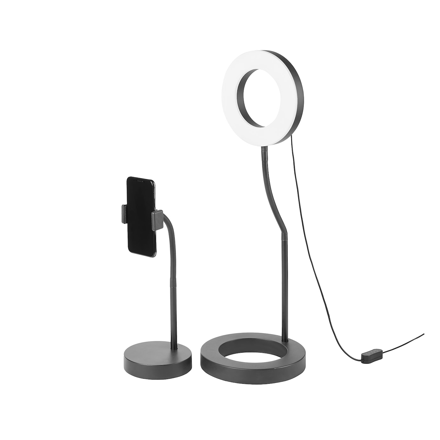 IKEA LÅNESPELARE Ringleuchte mit Mobiltelefonhalter Online Shopping