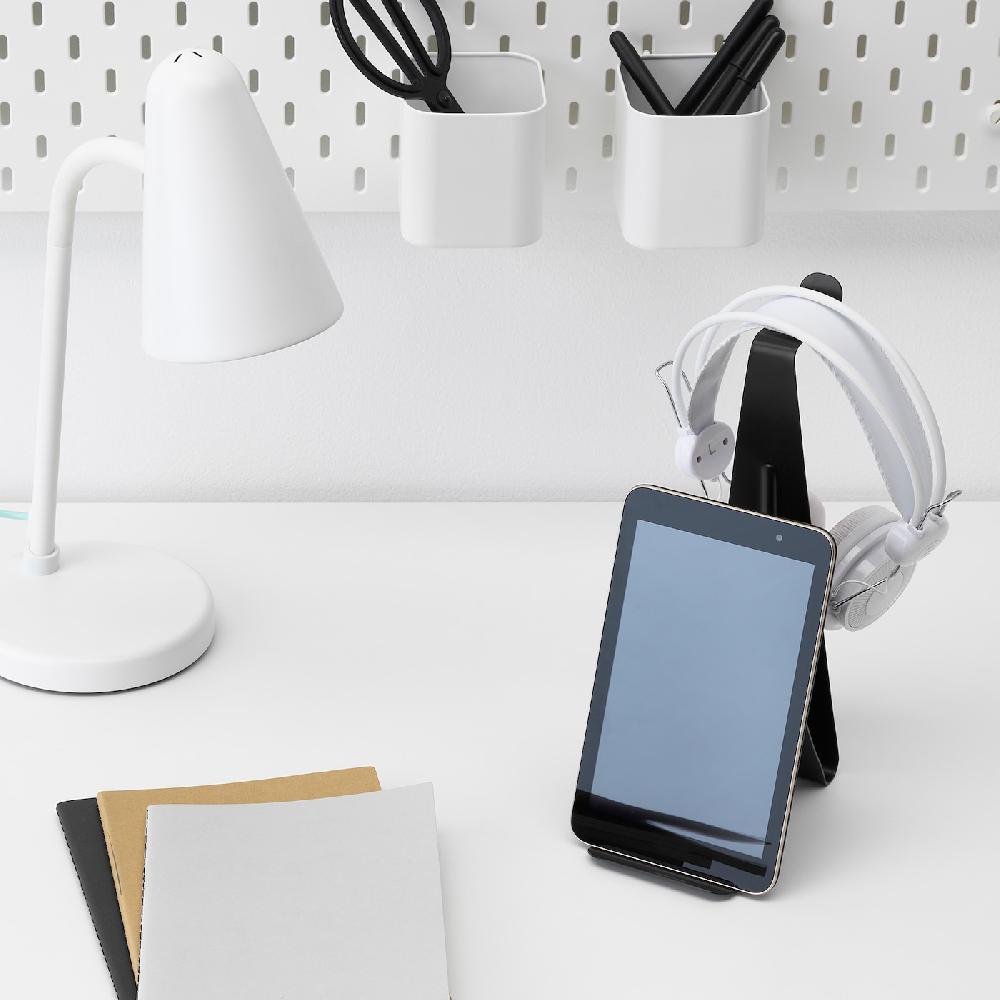 IKEA MÖJLIGHET Kopfhörer-/Tablethalter schwarz Black Friday
