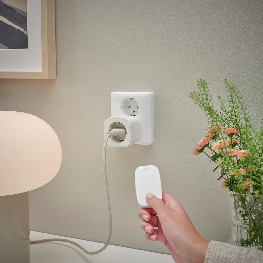 IKEA TRETAKT Steckdose mit Fernbedienung smart Große Rabatte