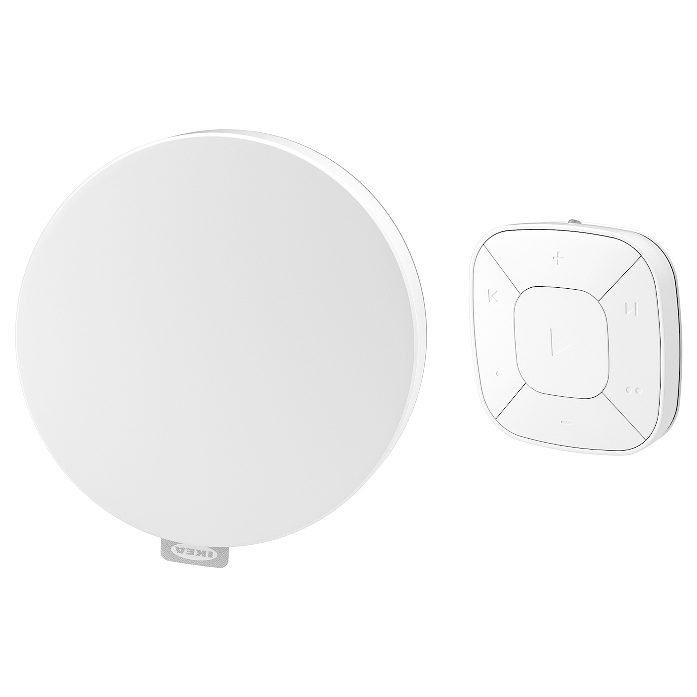 IKEA SYMFONISK / DIRIGERA Audiofernbedienung mit Hub-Set Generation 2 smart/weiß