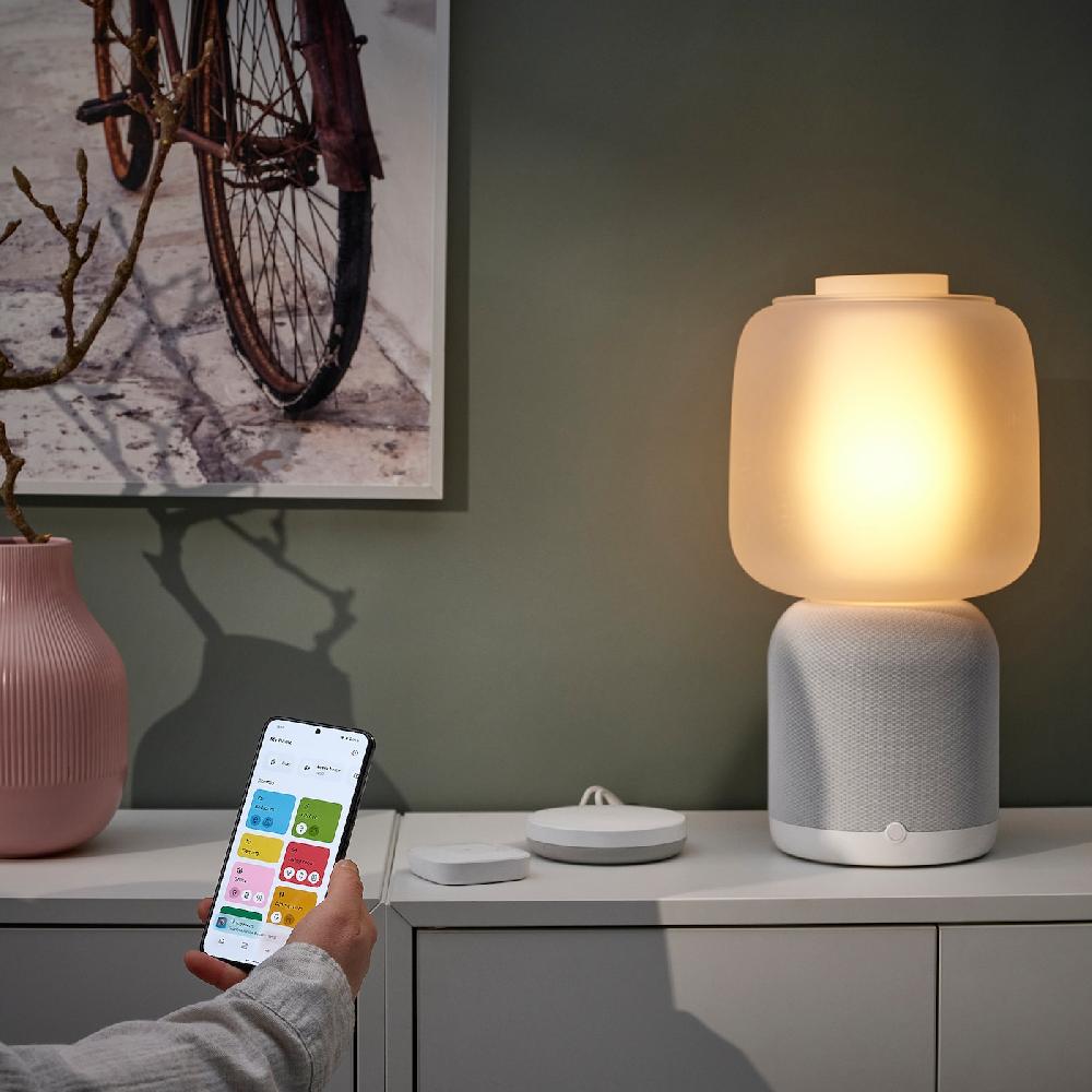 IKEA SYMFONISK / DIRIGERA Audiofernbedienung mit Hub-Set Generation 2 smart/weiß Tägliche Deals