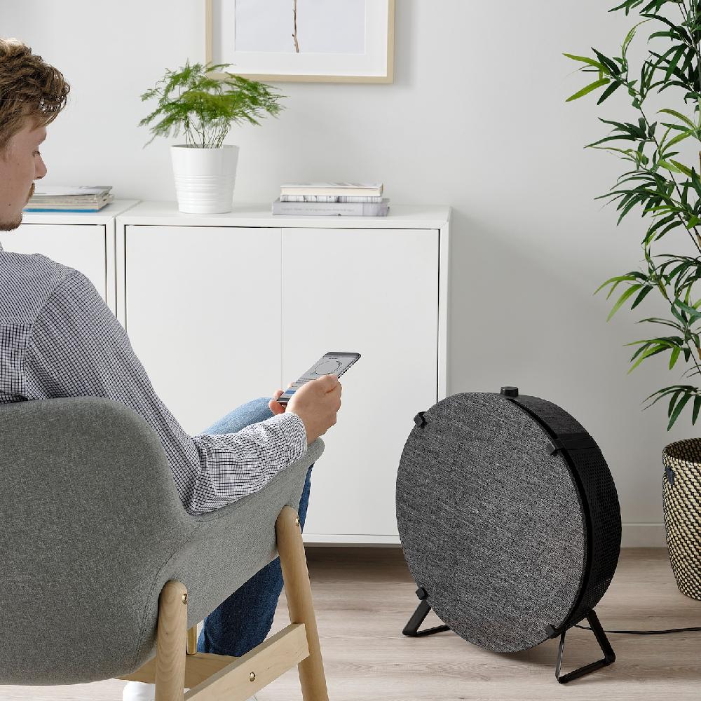 IKEA STARKVIND Luftreiniger/zusätzlicher Gasfilter schwarz Bis zu 65% Rabatt