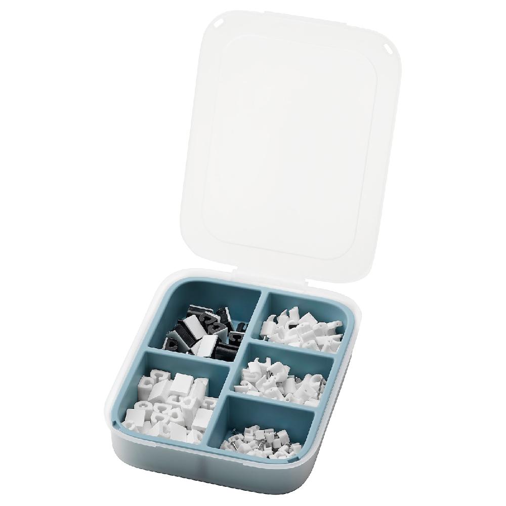 IKEA TRIXIG Kabelhalter-Set 150 Teile 50% Rabatt mit kostenlosem Versand